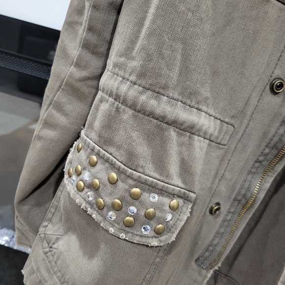 Miss Me studded jacket M - Picture 6 of 13